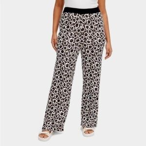 Diane Von Furstenberg X Target Poppy Floral Knit Pants XXL NWOT